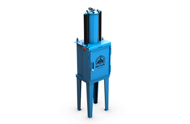 pneumatic can press 2101 from side