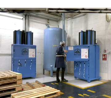 Wewnętrzny transport odpadów zredukowany o 60%!