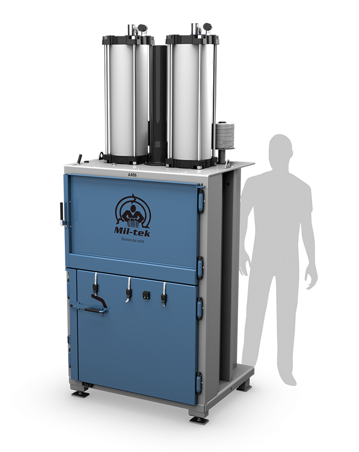 A406 Belownica do kartonu i plastiku