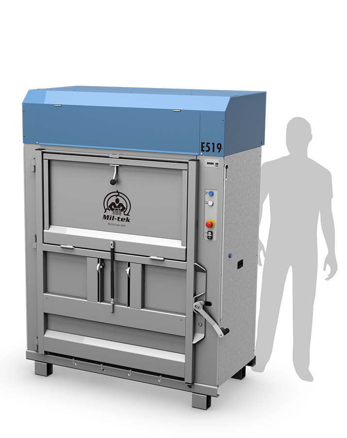 E519 Elektryczna belownica do kartonu i plastiku