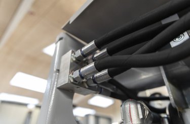 Węże w belownicy hydraulicznej