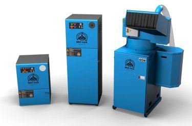 3 kruszarki do szkła